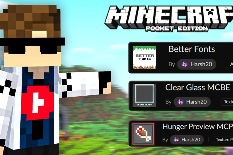 I Made BEST Mods/Addons For Minecraft Pocket Edition!